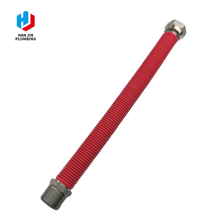 Extensible Corrugated Hose For Water Heater